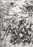 Albrecht Durer Hercules Killing the Molionides oil painting